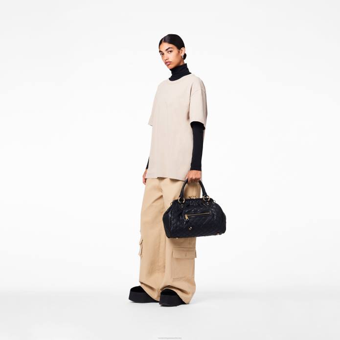 γρ Marc Jacobs re-edition καπιτονέ δερμάτινη τσάντα stam TRXP201