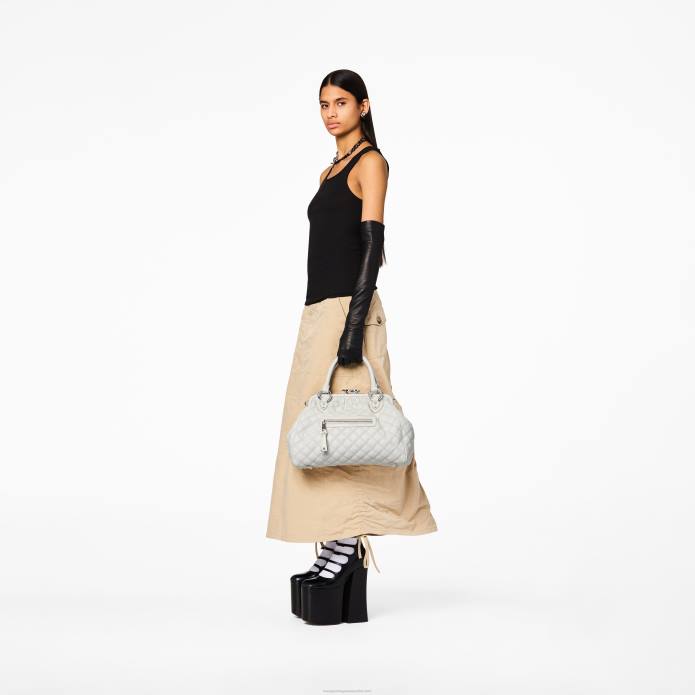 γρ Marc Jacobs re-edition καπιτονέ δερμάτινη τσάντα stam TRXP202