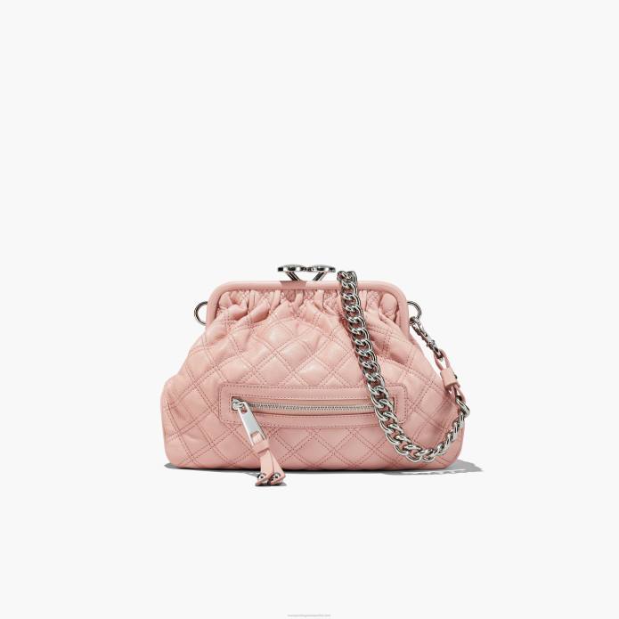 γρ Marc Jacobs re-edition καπιτονέ δερμάτινο μικρό τσαντάκι TRXP203