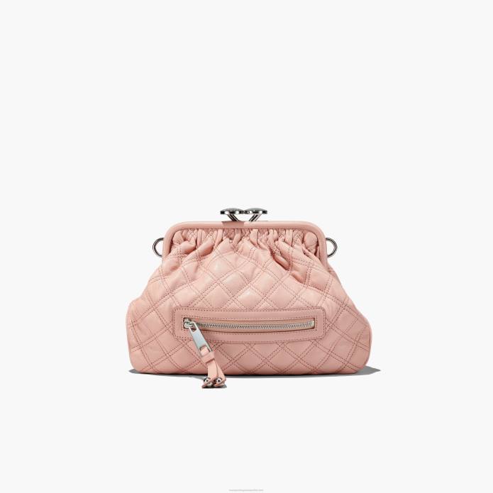 γρ Marc Jacobs re-edition καπιτονέ δερμάτινο μικρό τσαντάκι TRXP203
