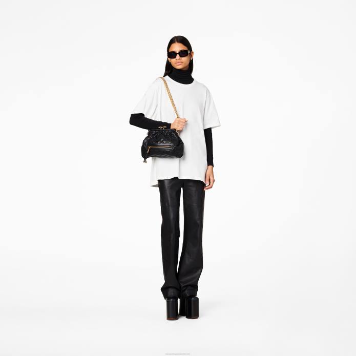 γρ Marc Jacobs re-edition καπιτονέ δερμάτινο μικρό τσαντάκι TRXP204