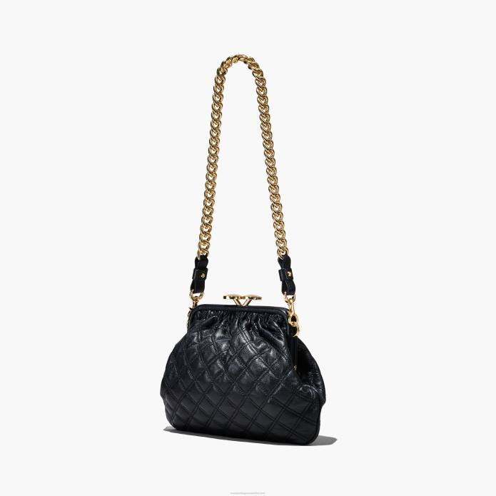 γρ Marc Jacobs re-edition καπιτονέ δερμάτινο μικρό τσαντάκι TRXP204