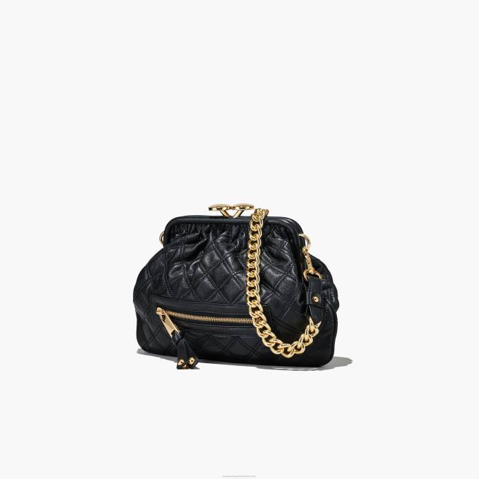 γρ Marc Jacobs re-edition καπιτονέ δερμάτινο μικρό τσαντάκι TRXP204