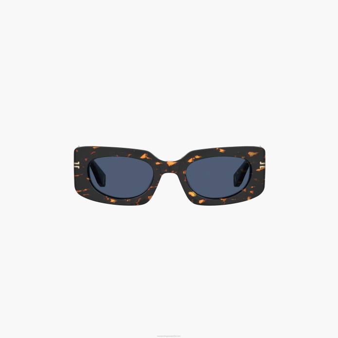 γρ Marc Jacobs εικονίδιο ορθογώνια γυαλιά ηλίου TRXP377