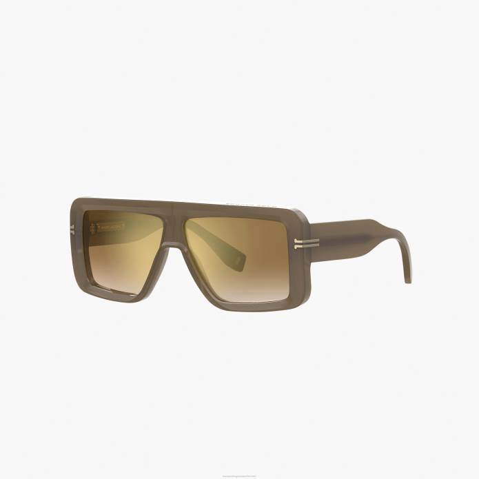 γρ Marc Jacobs εικονίδιο ορθογώνια γυαλιά ηλίου TRXP384
