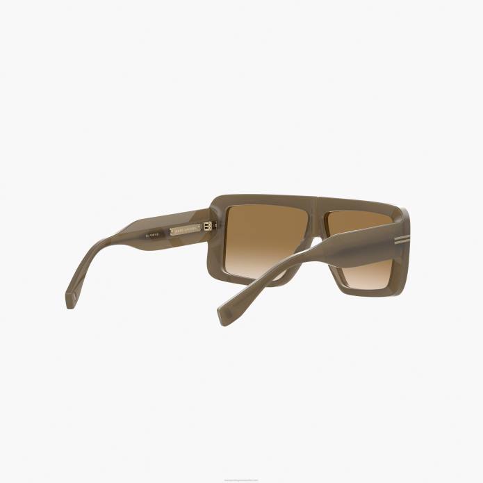 γρ Marc Jacobs εικονίδιο ορθογώνια γυαλιά ηλίου TRXP384
