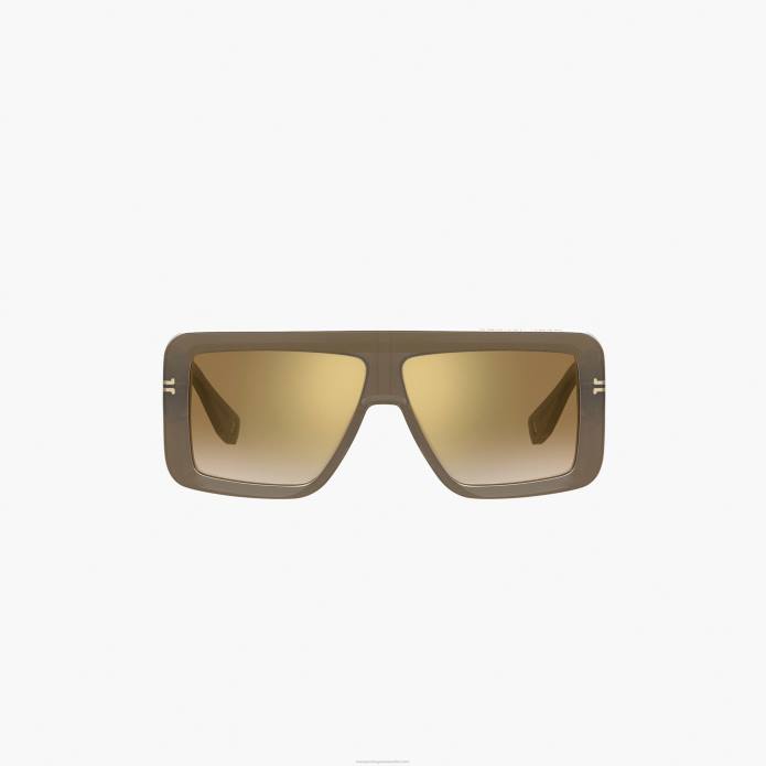 γρ Marc Jacobs εικονίδιο ορθογώνια γυαλιά ηλίου TRXP384