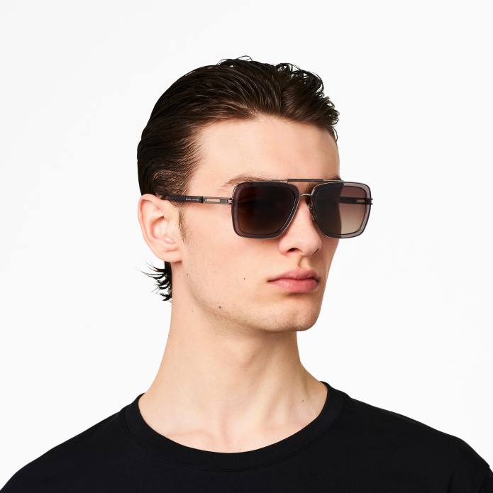 γρ Marc Jacobs εικονίδιο τετράγωνα πιλοτικά γυαλιά ηλίου TRXP382