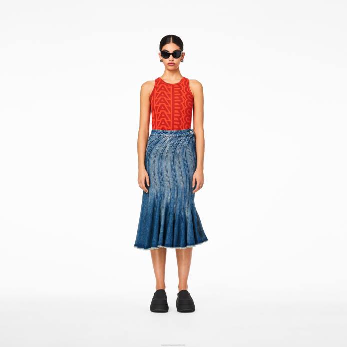 γρ Marc Jacobs η wave τζιν φούστα TRXP537