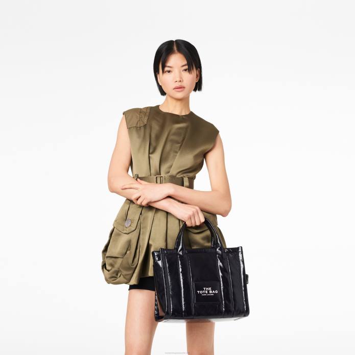 γρ Marc Jacobs η γυαλιστερή τσάντα μεσαίου μεγέθους TRXP111