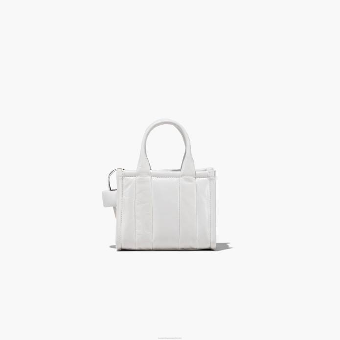 γρ Marc Jacobs η γυαλιστερή τσαλακωμένη μικρο tote TRXP110