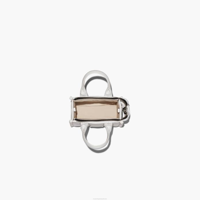 γρ Marc Jacobs η γυαλιστερή τσαλακωμένη μικρο tote TRXP110