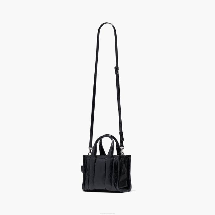 γρ Marc Jacobs η γυαλιστερή τσαλακωμένη μικρο tote TRXP115