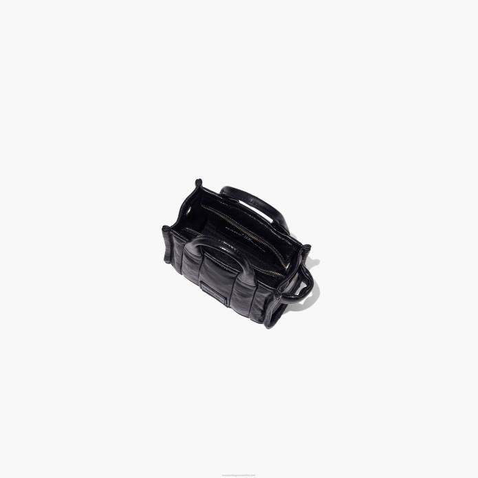 γρ Marc Jacobs η γυαλιστερή τσαλακωμένη μικρο tote TRXP115