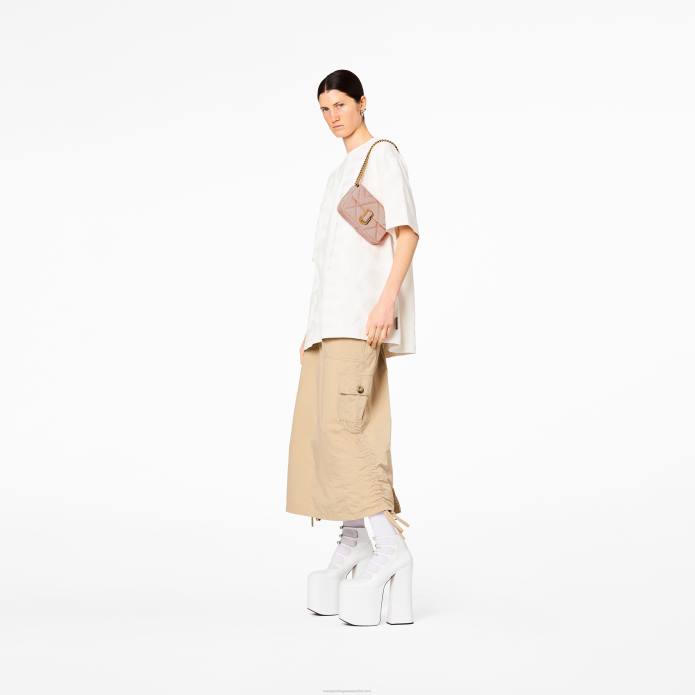 γρ Marc Jacobs η καπιτονέ δερμάτινη μίνι τσάντα TRXP206