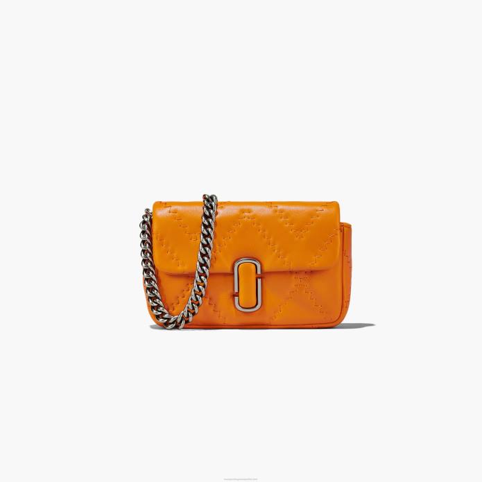 γρ Marc Jacobs η καπιτονέ δερμάτινη μίνι τσάντα TRXP211