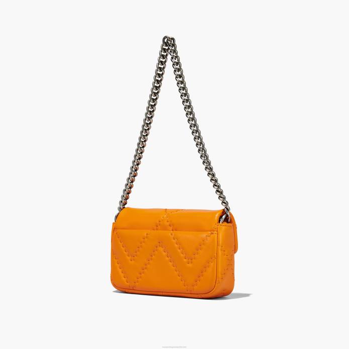 γρ Marc Jacobs η καπιτονέ δερμάτινη μίνι τσάντα TRXP211