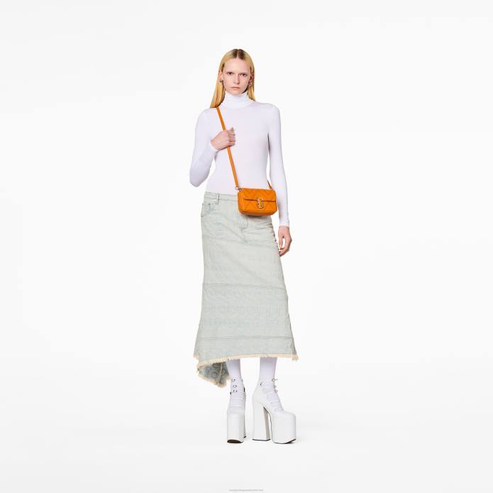 γρ Marc Jacobs η καπιτονέ δερμάτινη μίνι τσάντα TRXP211