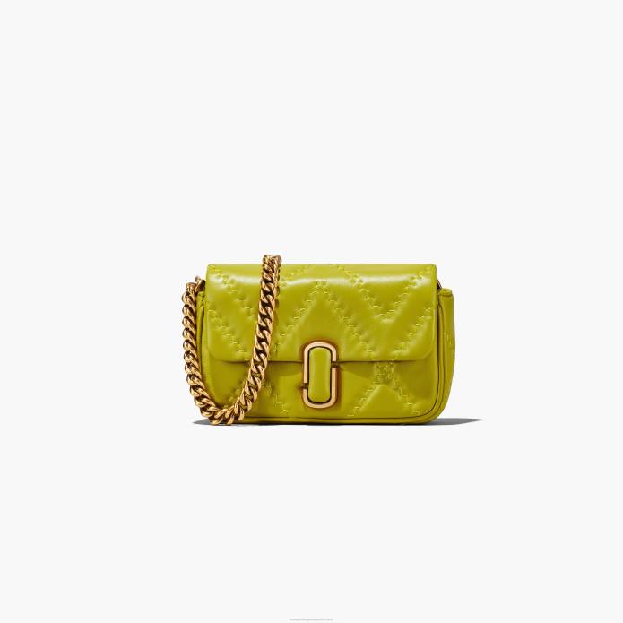 γρ Marc Jacobs η καπιτονέ δερμάτινη μίνι τσάντα TRXP212