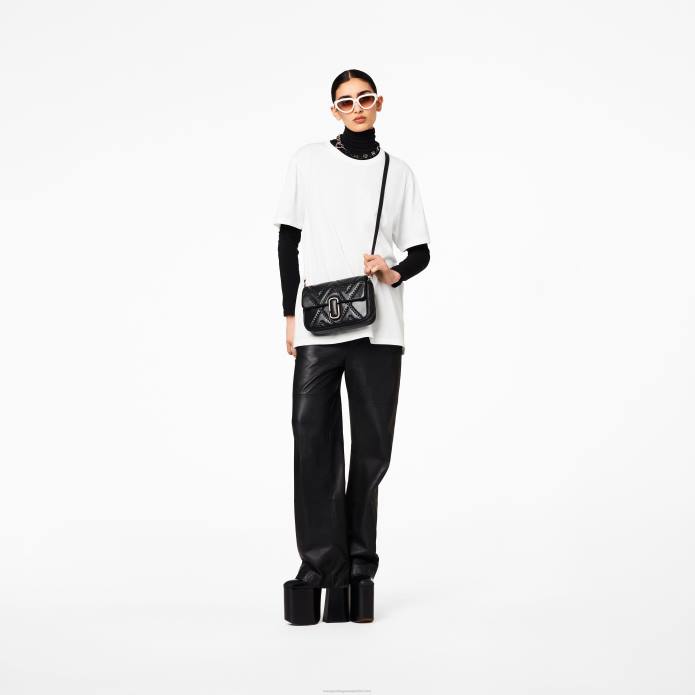 γρ Marc Jacobs η καπιτονέ δερμάτινη τσάντα ώμου TRXP214