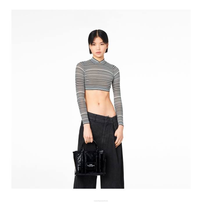 γρ Marc Jacobs η λαμπερή τσαλακωμένη μίνι τσάντα TRXP113