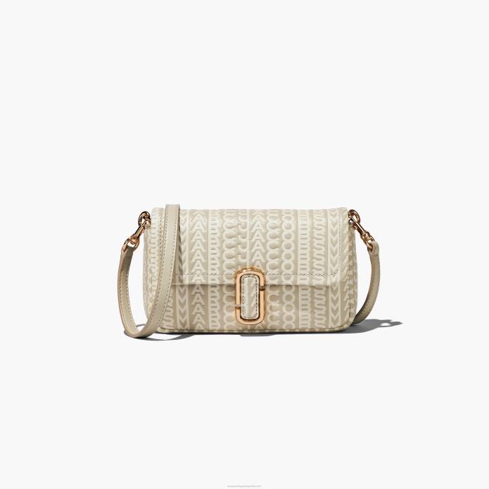 γρ Marc Jacobs η μονόγραμμα δερμάτινη μίνι τσάντα TRXP180