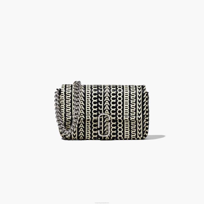 γρ Marc Jacobs η μονόγραμμα δερμάτινη μίνι τσάντα TRXP218