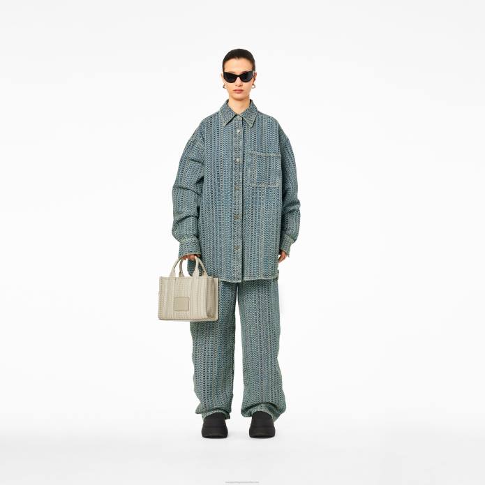 γρ Marc Jacobs η μονόγραμμα δερμάτινη μίνι τσάντα TRXP76