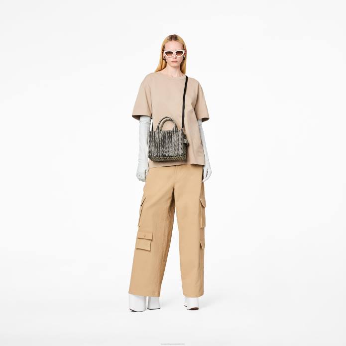 γρ Marc Jacobs η μονόγραμμα δερμάτινη μίνι τσάντα TRXP78