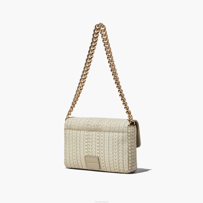 γρ Marc Jacobs η μονόγραμμα δερμάτινη τσάντα ώμου TRXP196