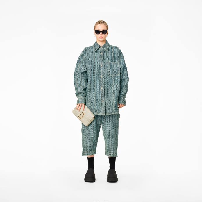 γρ Marc Jacobs η μονόγραμμα δερμάτινη τσάντα ώμου TRXP196