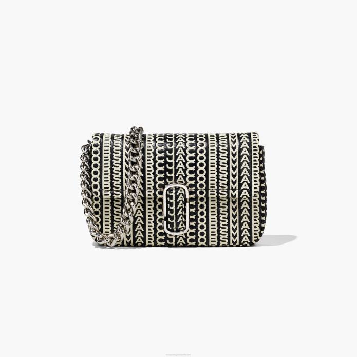 γρ Marc Jacobs η μονόγραμμα δερμάτινη τσάντα ώμου TRXP217