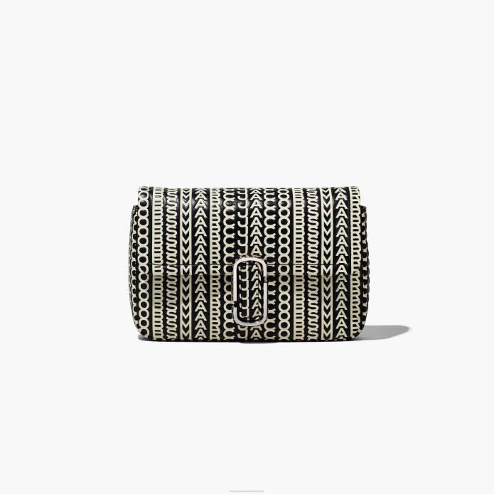 γρ Marc Jacobs η μονόγραμμα δερμάτινη τσάντα ώμου TRXP217