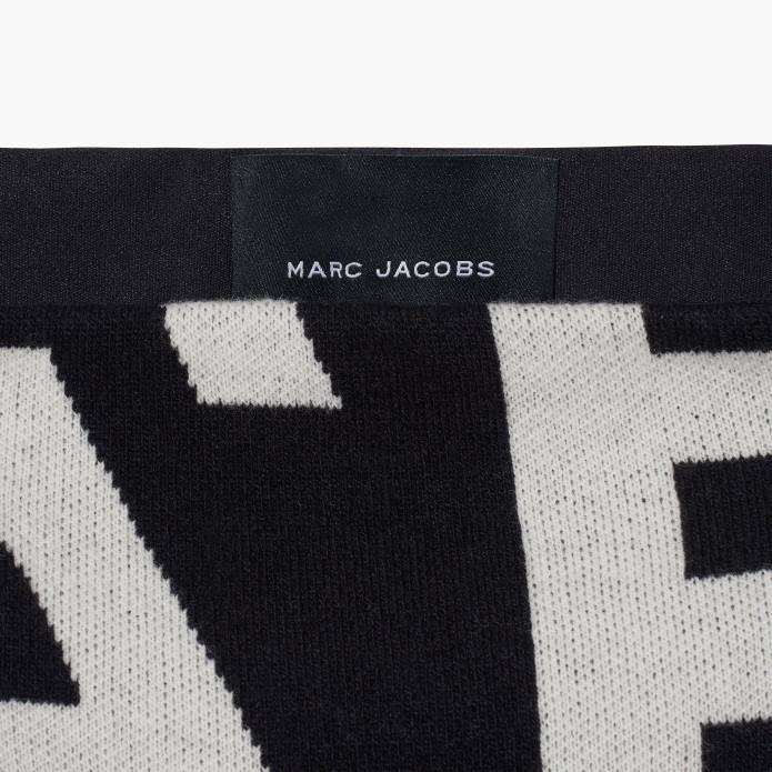 γρ Marc Jacobs η μονόγραμμα πλεκτή φούστα σωλήνα TRXP520