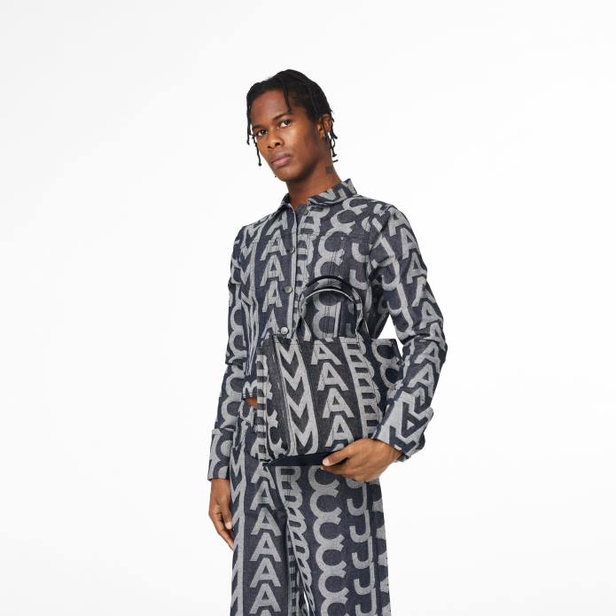 γρ Marc Jacobs η μονόγραμμα τζιν μεσαία τσάντα TRXP91