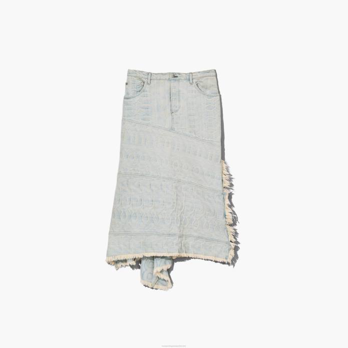 γρ Marc Jacobs η μονόγραμμα τζιν φούστα TRXP475