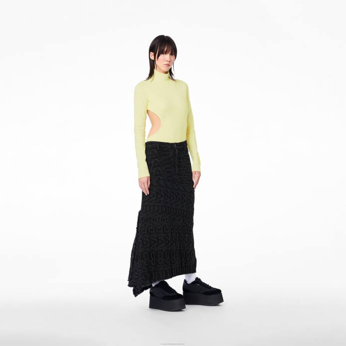 γρ Marc Jacobs η μονόγραμμα τζιν φούστα TRXP492