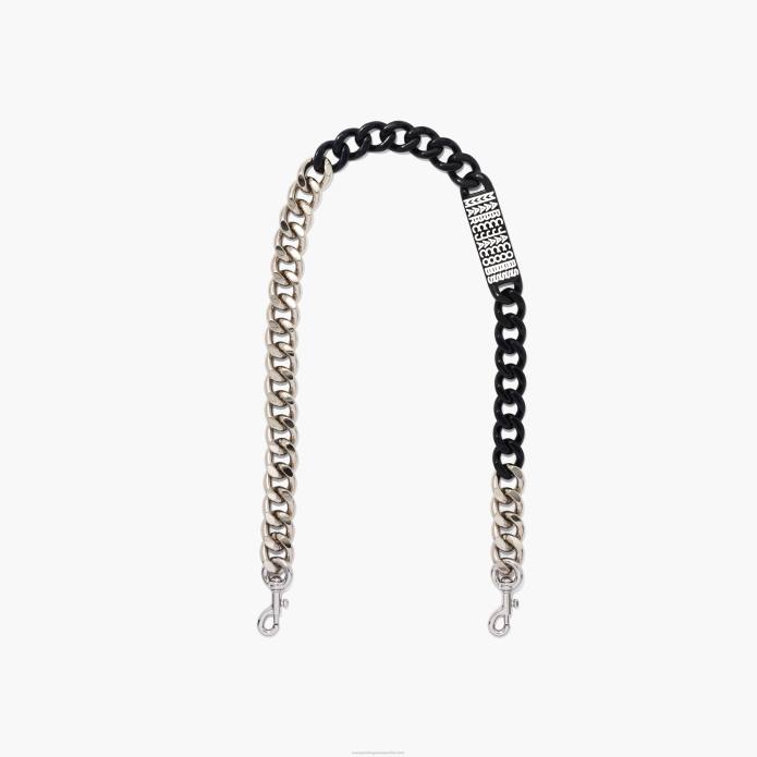 γρ Marc Jacobs ο ιμάντας ώμου της αλυσίδας με γραμμικό κώδικα TRXP337