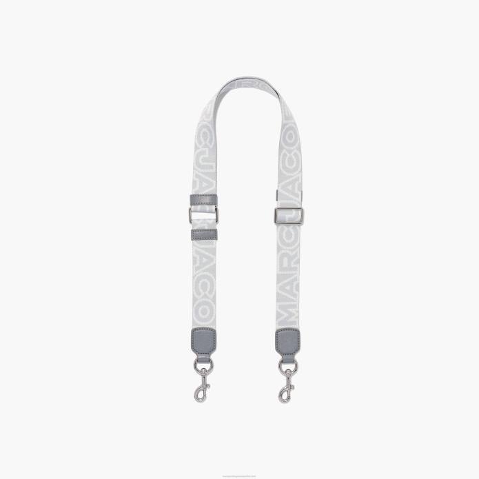 γρ Marc Jacobs ο λεπτός ιμάντας με λογότυπο με περίγραμμα TRXP345