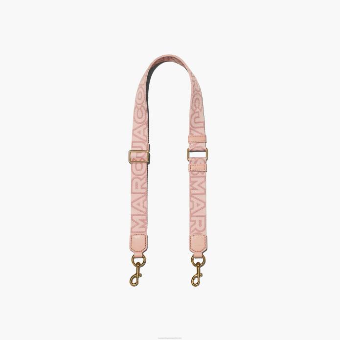 γρ Marc Jacobs ο λεπτός ιμάντας με λογότυπο με περίγραμμα TRXP348