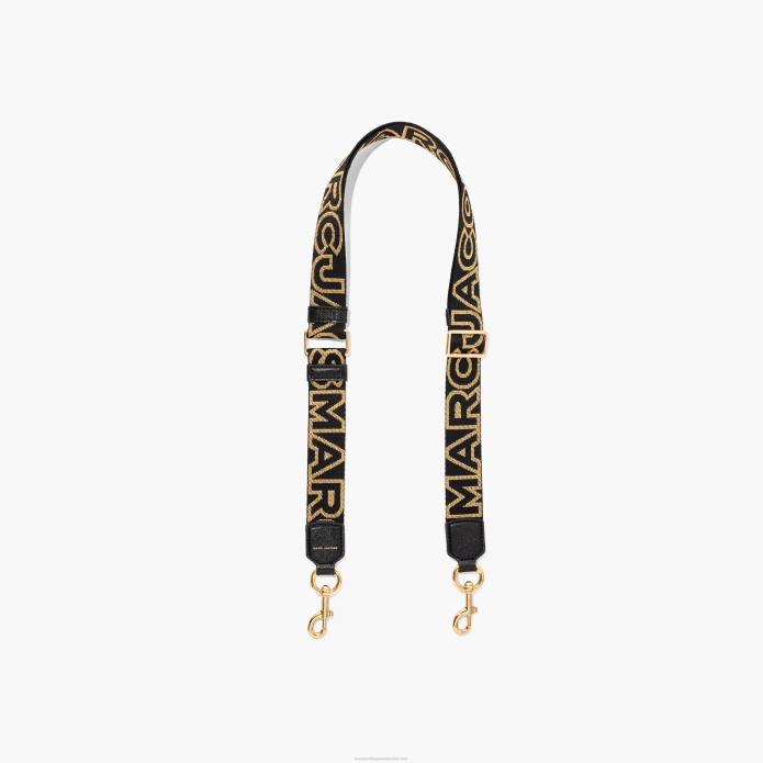 γρ Marc Jacobs ο λεπτός ιμάντας με λογότυπο με περίγραμμα TRXP355