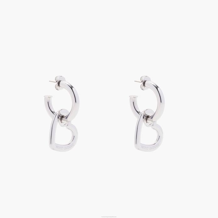 γρ Marc Jacobs τα γοητευμένα τσέρκια διπλής καρδιάς TRXP443