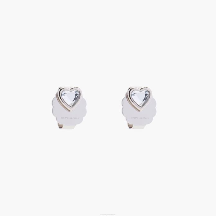 γρ Marc Jacobs τα γοητευτικά καρφωτά σκουλαρίκια καρδιά TRXP442