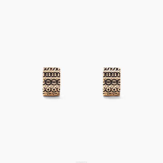 γρ Marc Jacobs τα μονόγραμμα χαραγμένα κρίκους TRXP438