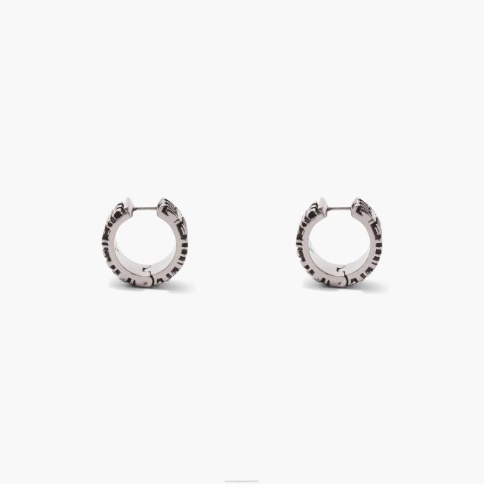 γρ Marc Jacobs τα μονόγραμμα χαραγμένα κρίκους TRXP439