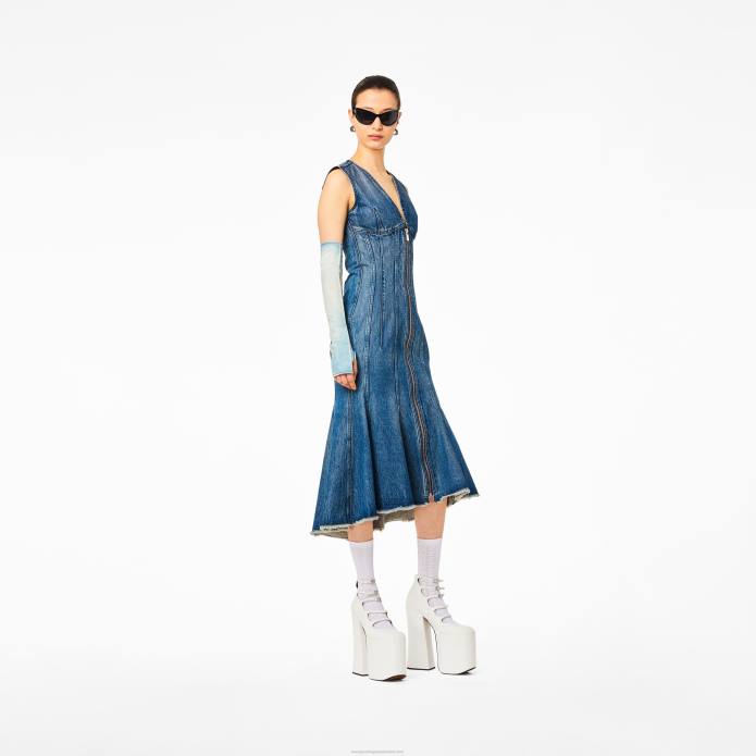 γρ Marc Jacobs το wave τζιν φόρεμα TRXP522