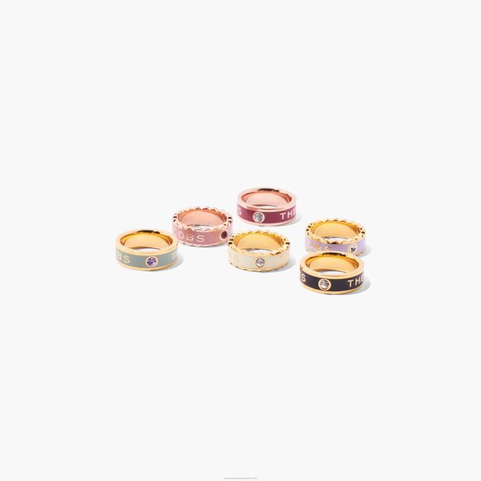 γρ Marc Jacobs το δαχτυλίδι μενταγιόν από χτένι TRXP470