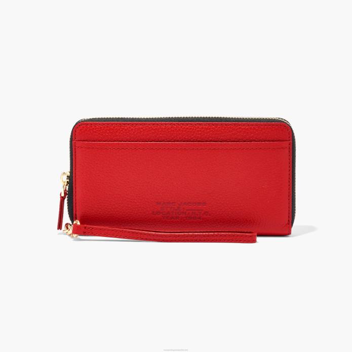 γρ Marc Jacobs το δερμάτινο ηπειρωτικό πορτοφόλι TRXP249