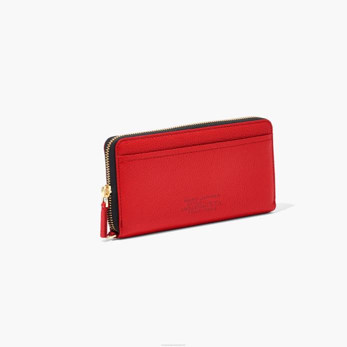 γρ Marc Jacobs το δερμάτινο ηπειρωτικό πορτοφόλι TRXP249