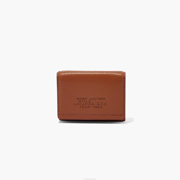 γρ Marc Jacobs το δερμάτινο μεσαίο τρίπτυχο πορτοφόλι TRXP233